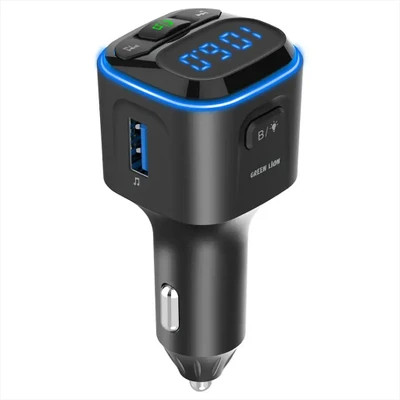 فرستنده FM و شارژر فندکی گرین لاین مدل FM Transmitter