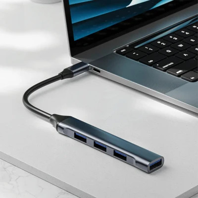 هاب 4 پورت USB-C گرین لاین مدل4in1
