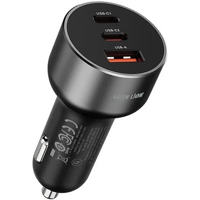 شارژر فندکی گرین لاین مدل Trio Volt