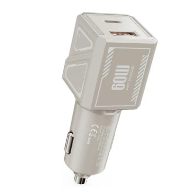 شارژر فندکی 60W گرین لاین مدل Dual Volt GNDVC12CC
