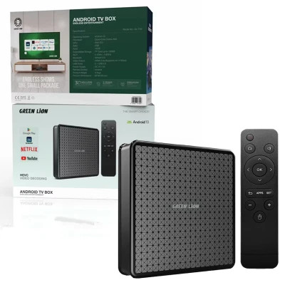 اندروید باکس گرین لاین مدل GNANDTVBOX