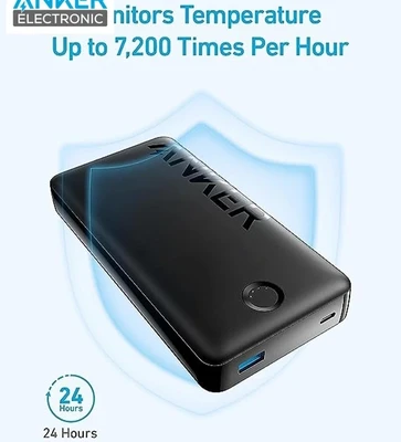 پاوربانک انکر مدل PowerCore 20k II ظرفیت 20000 میلی آمپر ساعت
