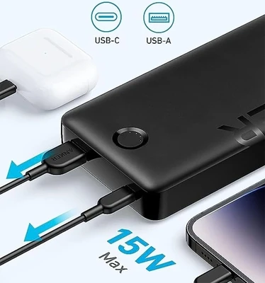 پاوربانک انکر مدل PowerCore 20k II ظرفیت 20000 میلی آمپر ساعت