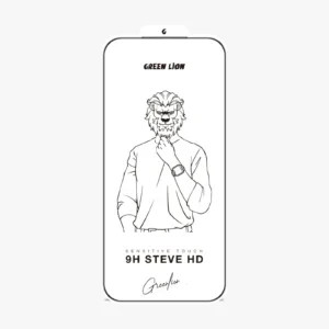 گلس شفاف گوشی گرین لاین مدل 9H Steve HD