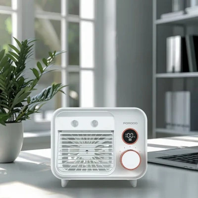 پنکه مه پاش شارژی پرودو مدل Desktop Air Cooler PDF853