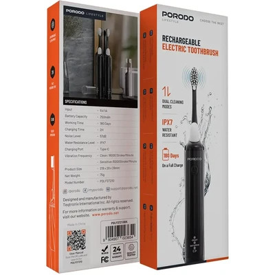 مسواک برقی شارژی پرودو مدل Rechargeable