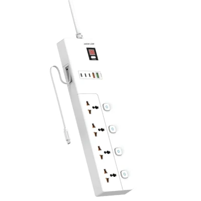 چندراهی برق گرین مدل GS-900 ظرفیت ۳۵۰۰ وات طول کابل ۳ متر