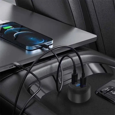 شارژر فندکی 65W پاورولوژی مدل POWEROLOGY PCCSR014