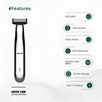 ماشین اصلاح گرین لاین مدل One Blade Pro با تیغه استیل ضد زنگ