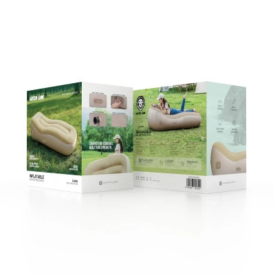 تشک بادی موجی گرین لاین مدل Inflatable Air Mattress Sofa