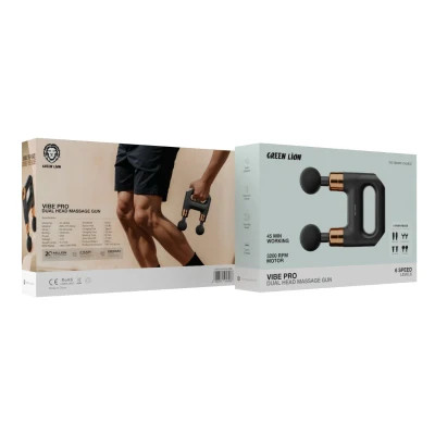 ماساژور تفنگی دو سر گرین لاین Vibe Pro