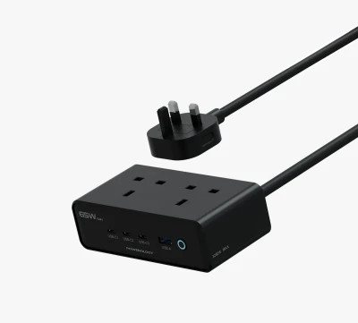 ایستگاه شارژ دسکتاپ Powerology Omnix GaN 65 وات | 3250 وات