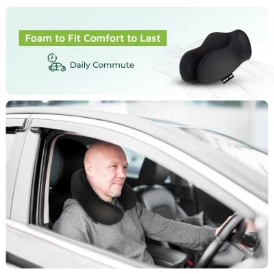 بالشت طبی پشت گردن گرین لاین Memory Foam Neck Pillow