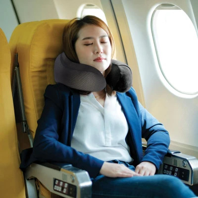 بالشت طبی پشت گردن گرین لاین Memory Foam Neck Pillow