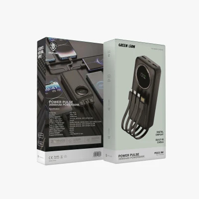 پاوربانک گرین مدل Power Pulse ظرفیت 20000mAh