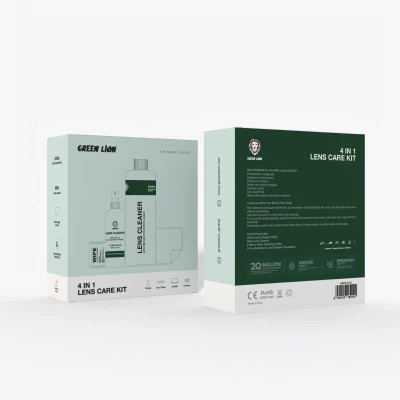 کیت مراقبتی لنز گرین لاین مدل GREEN LION CARE KIT GN4IN1CKCL