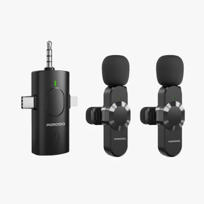 میکروفون بی سیم یقه ای پرودو مدل PDLAMPHF13BK
