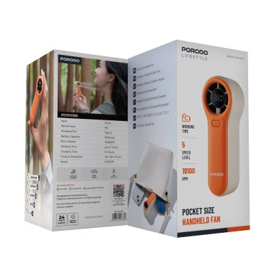 مینی پنکه دستی باد سرد پرودو مدل Pocket Size PDLSPF2228