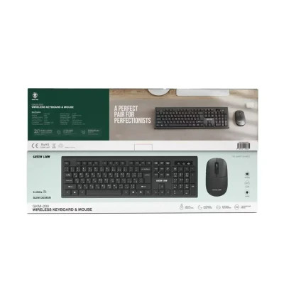 ست کیبورد و ماوس بی سیم گرین لاین مدل GKM-200