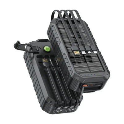 پاوربانک خورشیدی گرین مدل GL-PX15 ظرفیت ۲۰ هزار میلیآمپر