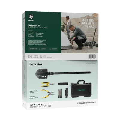 کیت ابزار بیرونی گرین لاین Green Survival X9 Outdoor Tool Kit
