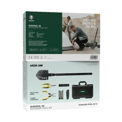 کیت ابزار بیرونی گرین لاین Green Survival X9 Outdoor Tool Kit
