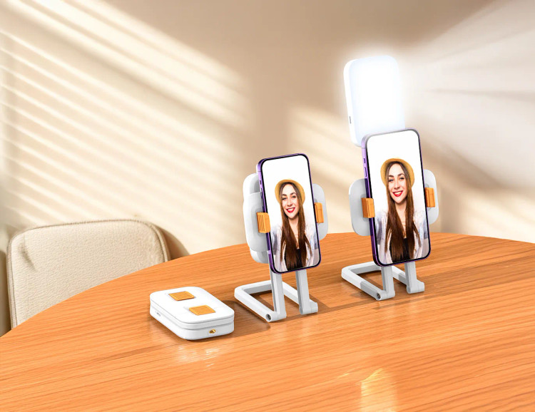استند گوشی رومیزی پرودو همراه با نور مدلFill Light