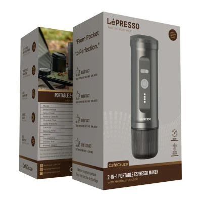 اسپرسوساز شارژی لپرسو مدل LPCFFPCM0095 قابل حمل ۲ در 1