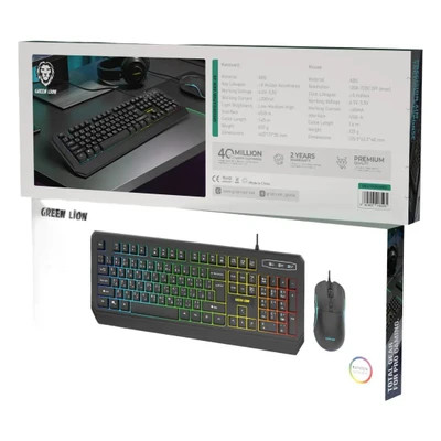 کیبورد گیمینگ گرین لاین مدل GKM-65