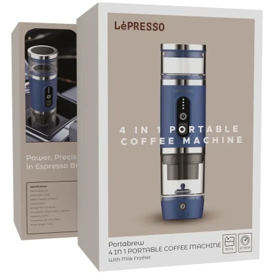 قهوهساز قابلحمل ۴ کاره لپرسو مدل LePresso LPCFFM4IN1