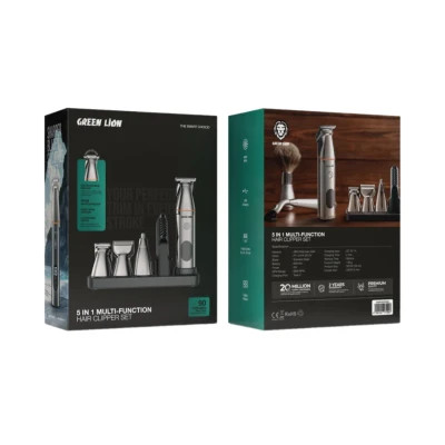 ماشین اصلاح پنج کاره گرین لاین مدل Hair Clipper set