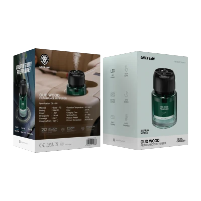 خوشبو کننده گرین لاین مدلOud Wood ظرفیت 130Ml