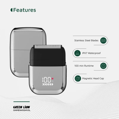 ماشین اصلاح مردانه ضدآب گرین لاین مدل Men’s Shaver X