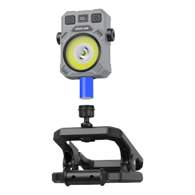 چراغ شارژی گیره دار کوچک 900 لومن گرین لاین مدلMini Clip Light