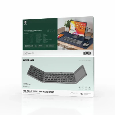 کیبورد بلوتوثی تاشو گرین لاین مدل Tri-Fold