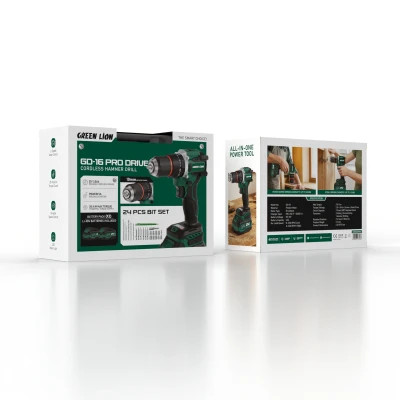 دریل چکشی شارژی گرین لاین مدلGD-16 Pro Drive