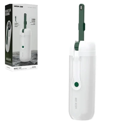 بیده شارژی گرین لاین مدل Bidet Go ضدآب با مخزن ۳۵۰ میلی‌لیتر