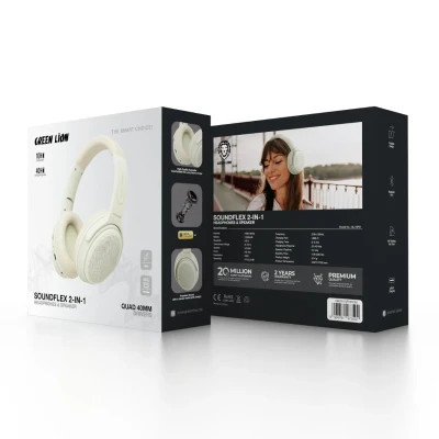هدفون و بلندگوی دوکاره گرین لاین SOUNDFLEX 2-in-1