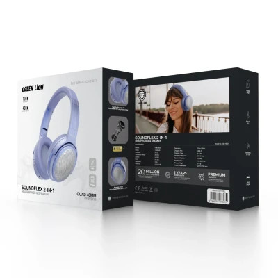 هدفون و بلندگوی دوکاره گرین لاین SOUNDFLEX 2-in-1